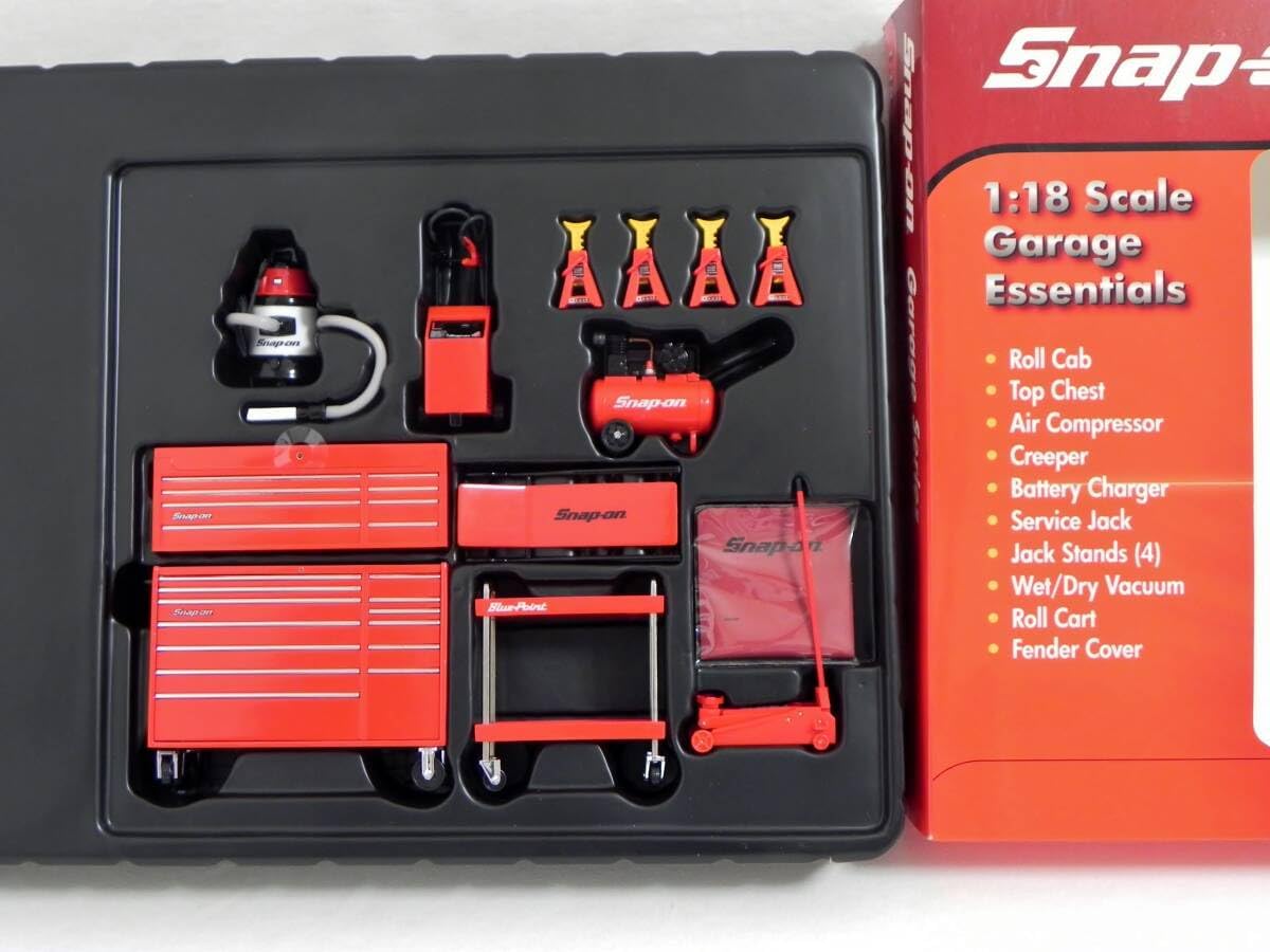 snap-on スナップオン　ガレージシリーズ　1:18 2個セット snap-on スナップオン ガレージシリーズ 1:18 2個セット 新品
